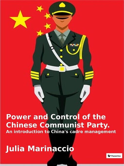 Cover image for Power and Control of the Chinese Communist Party